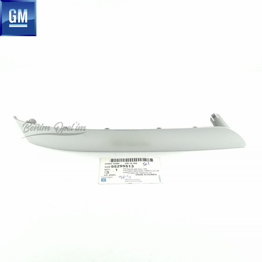 Product Code : 95299513 - Chevrolet Captiva C100 Left Rear Door Interior Handle Trim Grey GM Genuine 95299513 - 96477357