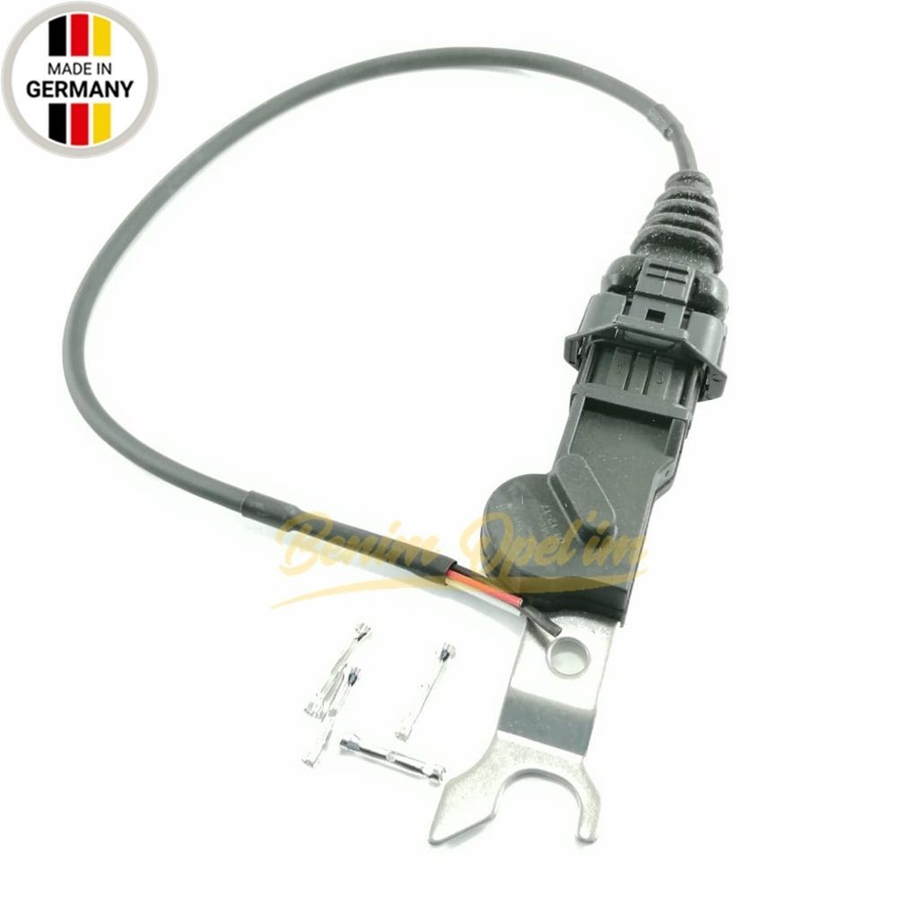 Wired New Oval Type Opel Omega B, Vectra B Eccentric Speed Sensor X20XEV Engine 1999 - 2001 Model Imported 1st Class Quality