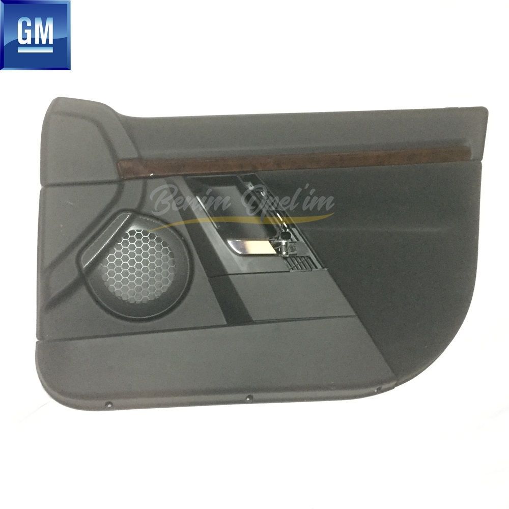 Product Code : 7232421 - Opel Vectra C Wood Veneered Complete Right Front Door Trim Smoked GM Genuine 7232421 - 93181338