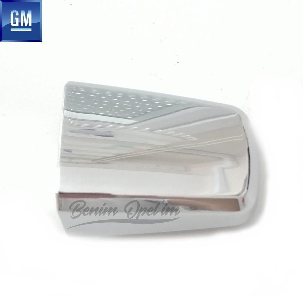 Opel Vectra C, Signum Door Exterior Opening Handle Button Cover Chrome GM Genuine 138330 - 24419493