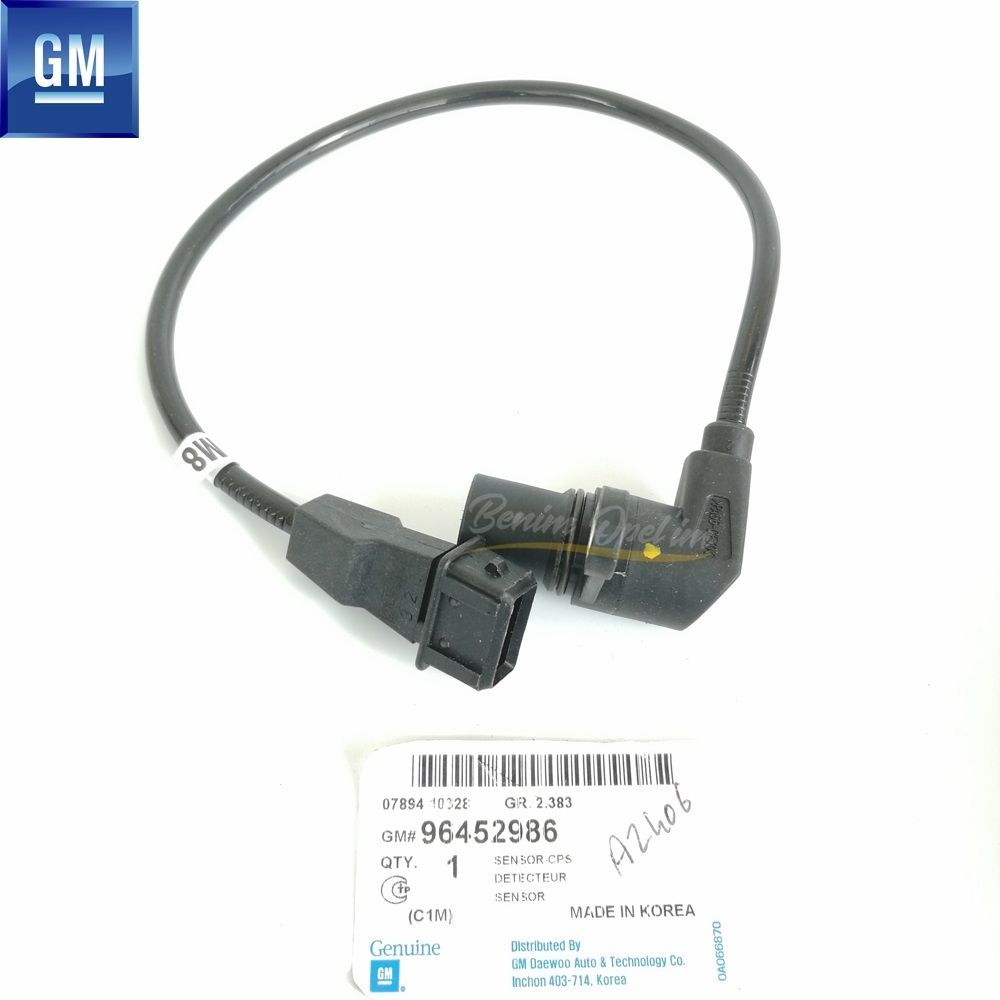 Product Code : 96452986 - Chevrolet Spark M200 Crank Speed Sensor 0.8 Sohc (M8) GM Genuine 96452986