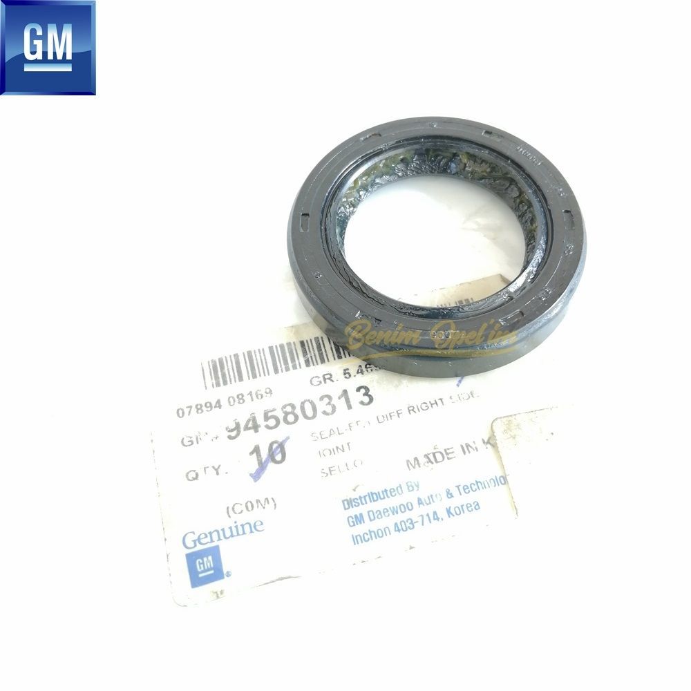 Product Code : 94580313 - Manual Right Rear Axle Seal 1.2 Chevrolet Aveo, Kalos, Spark GM Genuine 94580313