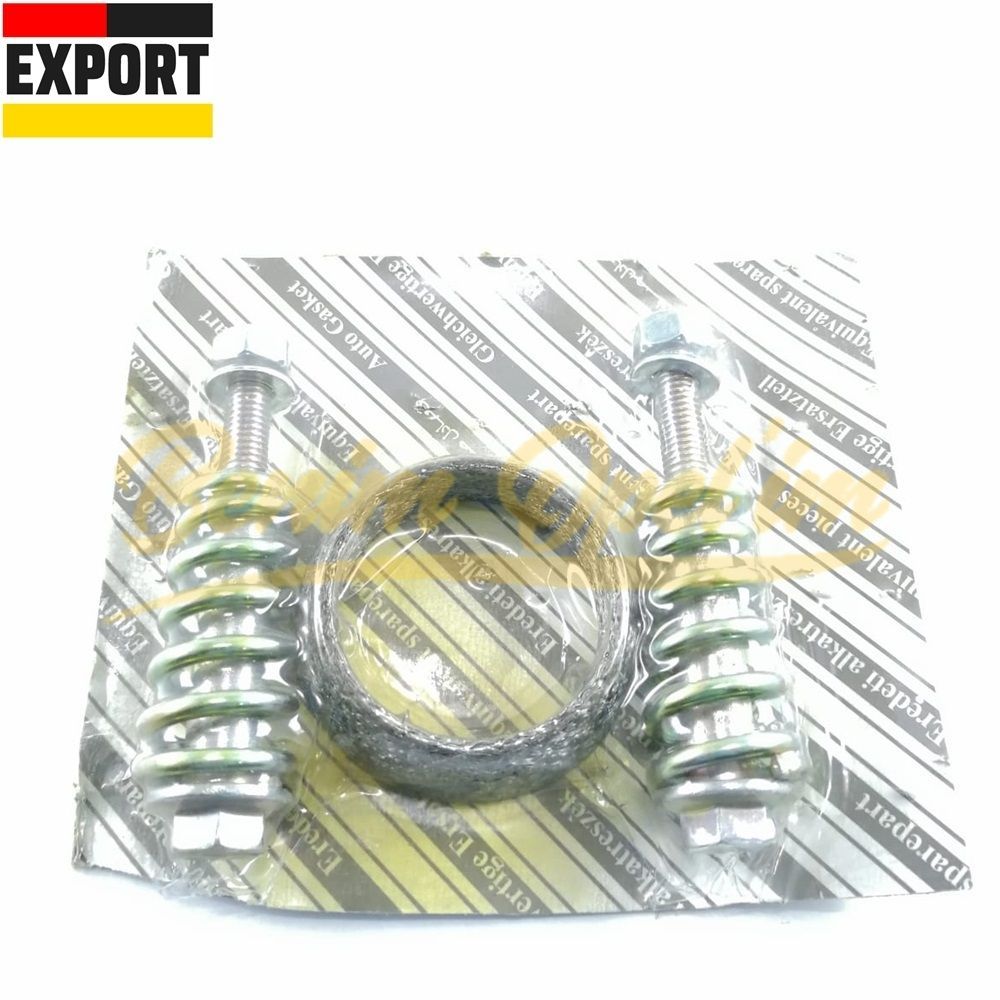 Complete Sheet Metal Exhaust Gasket Set 45mm Opel Astra F G, Zafira A, Calibra, Corsa A B, Tigra A, Vectra A B GM Original 854952Set, 90448071 1st Class Quality 854952