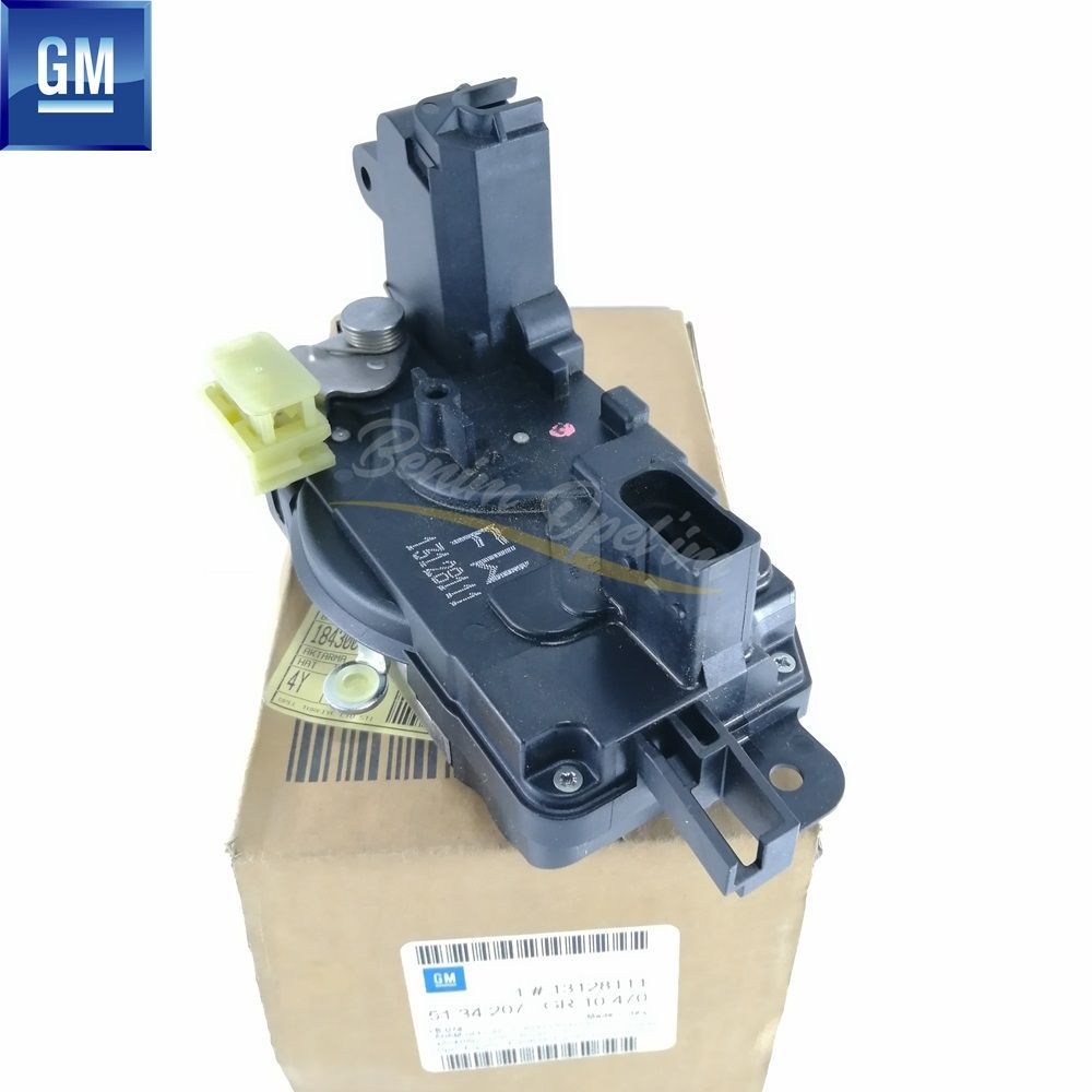 Opel Astra H, Zafira B Left Front Door Lock Motor (Fw) GM Genuine 5134207 - 13128111