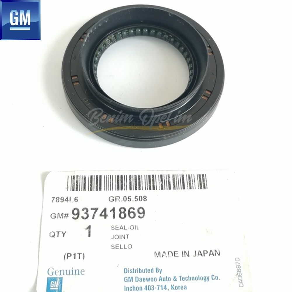 Auto Left Axle Seal Chevrolet Aveo T200/T250/T255, Lacetti J200 GM Genuine 93741869