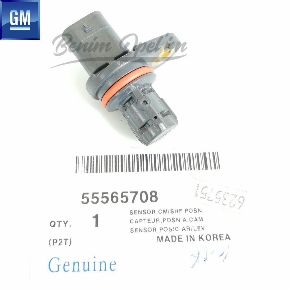 Product Code : 55565708 - Eccentric Speed Sensor Chevrolet Aveo, Trax, Opel Astra J, Corsa D, Insignia A, Mokka, Zafira C 1.0/1.2/1.4/1.6/1.8 GM Original 55565708 - 6235751