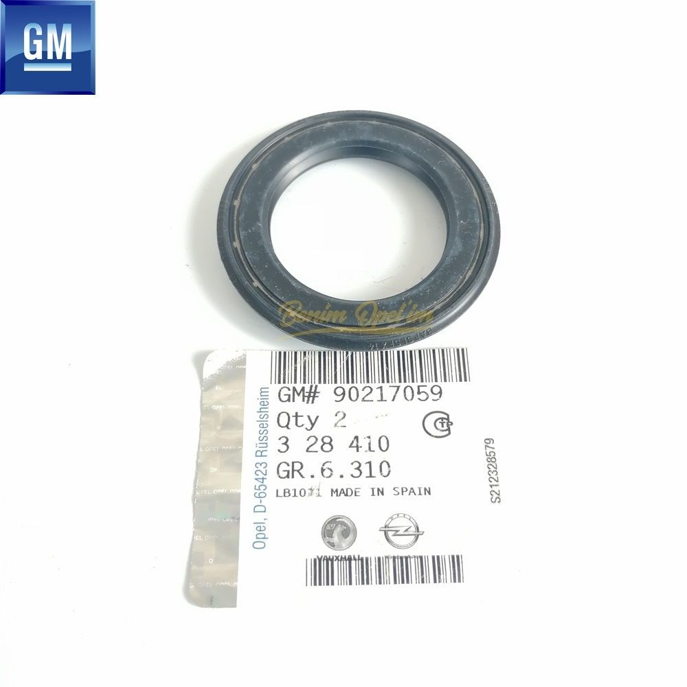 Rear Wheel Hub Inner Oil Seal Opel Corsa A, Corsa B, Tigra A, Vectra A GM Genuine 328410 - 90217059