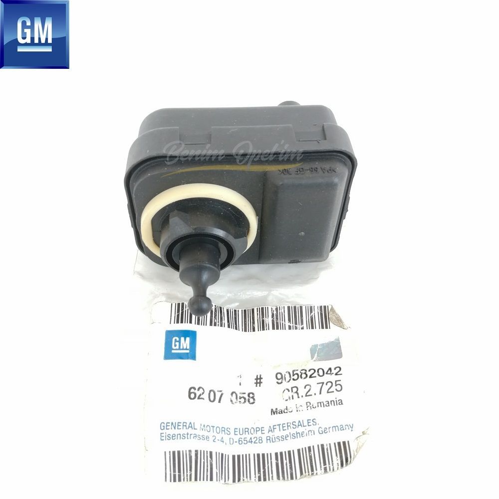 Product Code : 6207058 - Opel Zafira A Complete Headlamp Adjustment Motor 12V GM Original 6207058 - 90582042