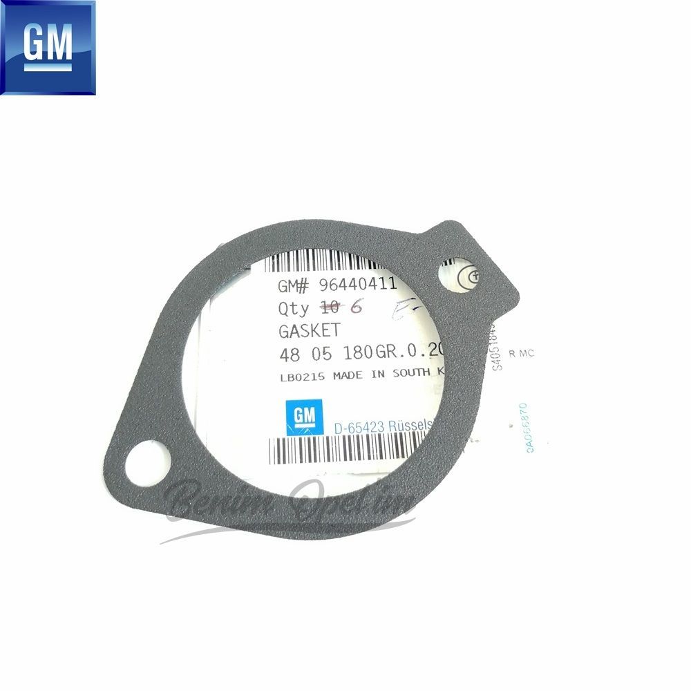 Thermostat Gasket 2.0 Diesel Chevrolet Captiva C100, Cruze, Epica V250, Lacetti J200, Opel Antara GM Genuine 4805180 - 96440411 - 96440411