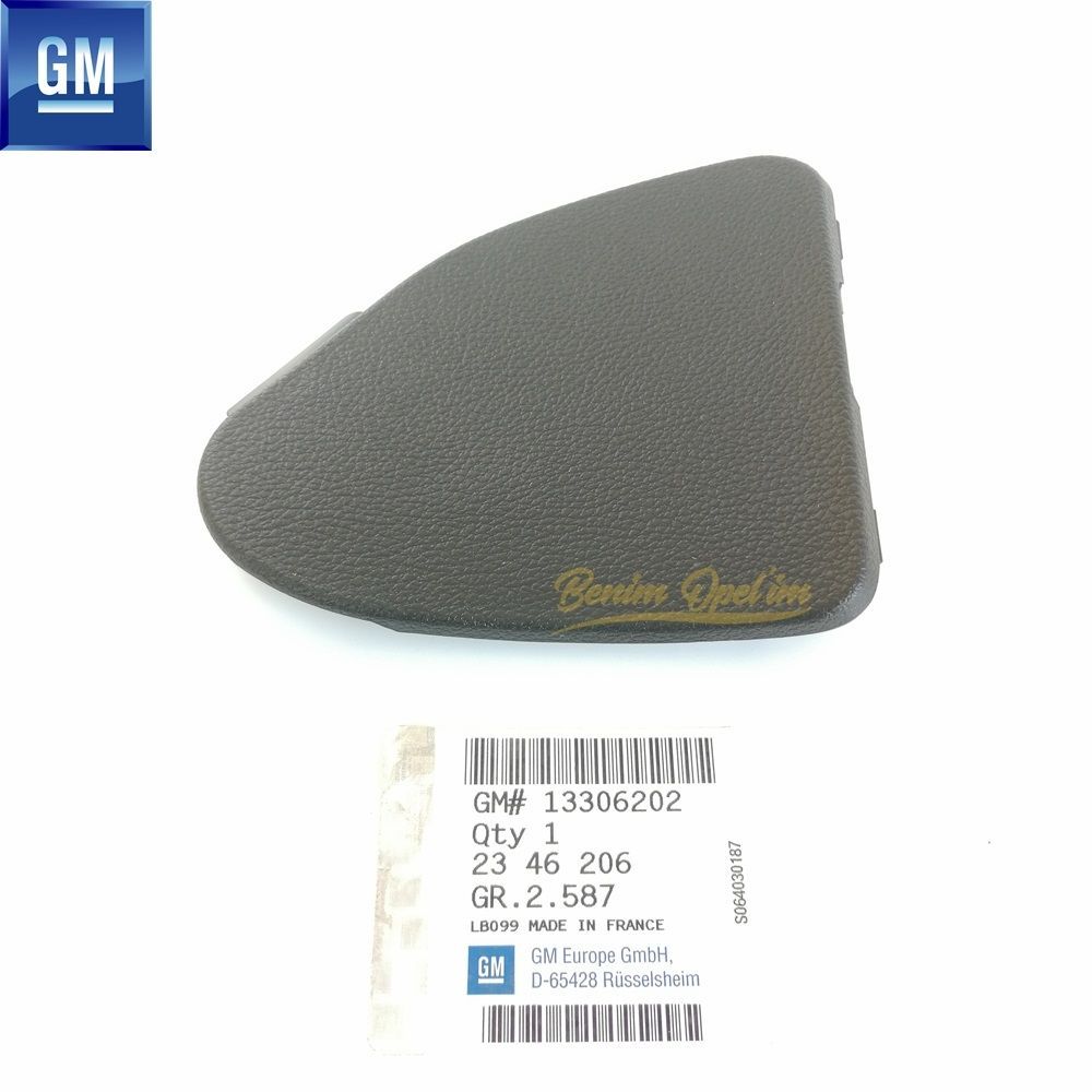 Opel Insignia A Left Rear Taillight Gap Cover Black GM Genuine 2346206 - 13306202