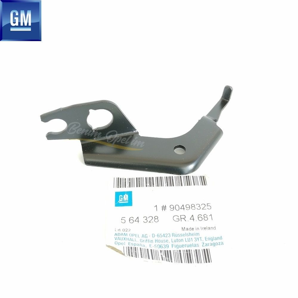 Right Rear Brake Hose Lower Bracket Opel Astra G, Zafira A, Corsa C GM Genuine 564328 - 90498325