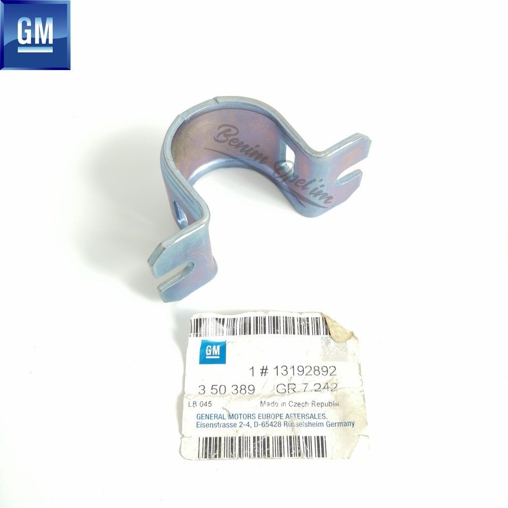 Front Bend Iron Tyre Clamp Opel Astra H, Meriva B, Vectra C, Zafira B GM Genuine 350389 - 13192892