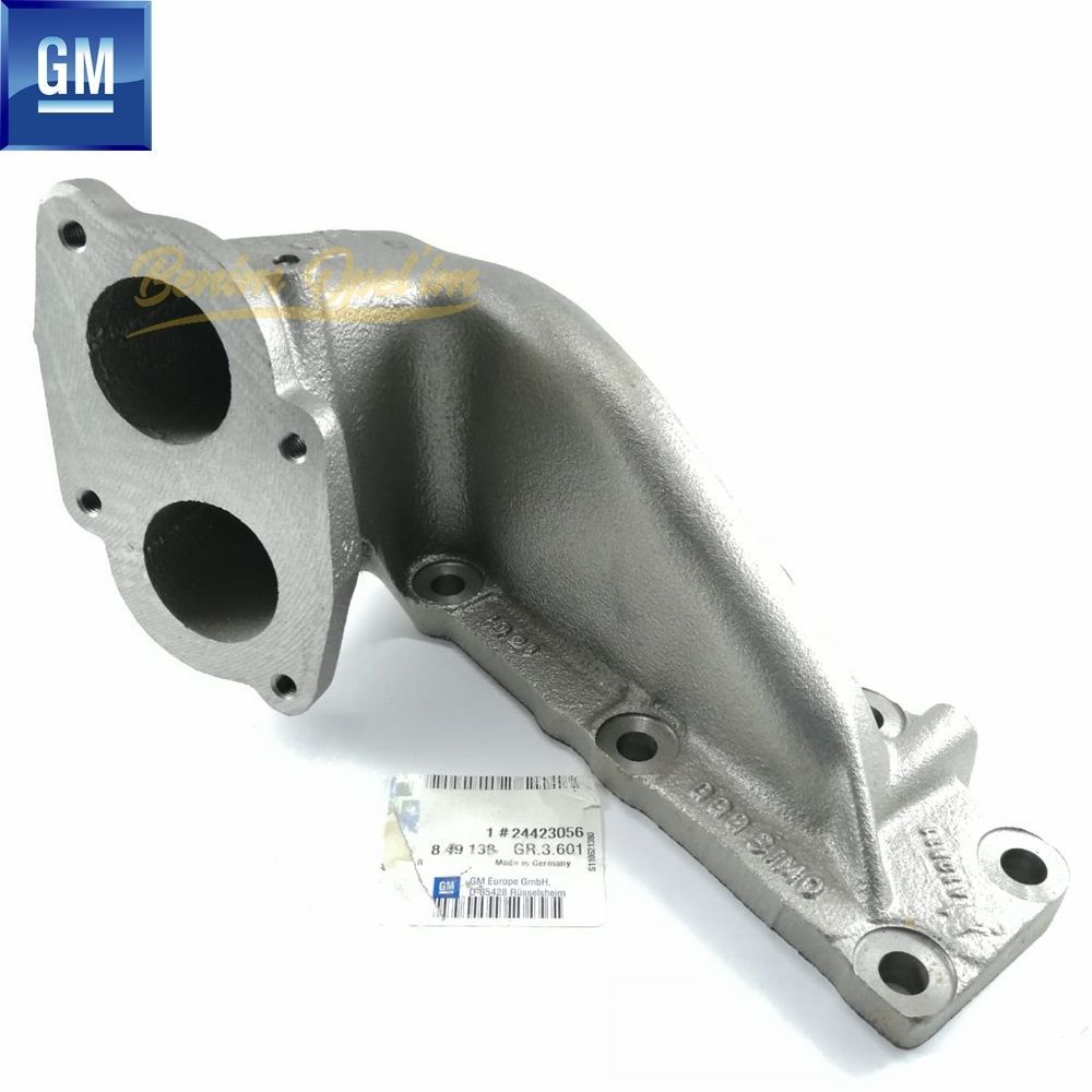 Product Code : 849138 - Perforated Exhaust Manifold X18XE, X20XEV, X22XE Opel Astra F, Calibra, Frontera A, Omega B, Vectra A B GM Genuine 849138 - 24423056