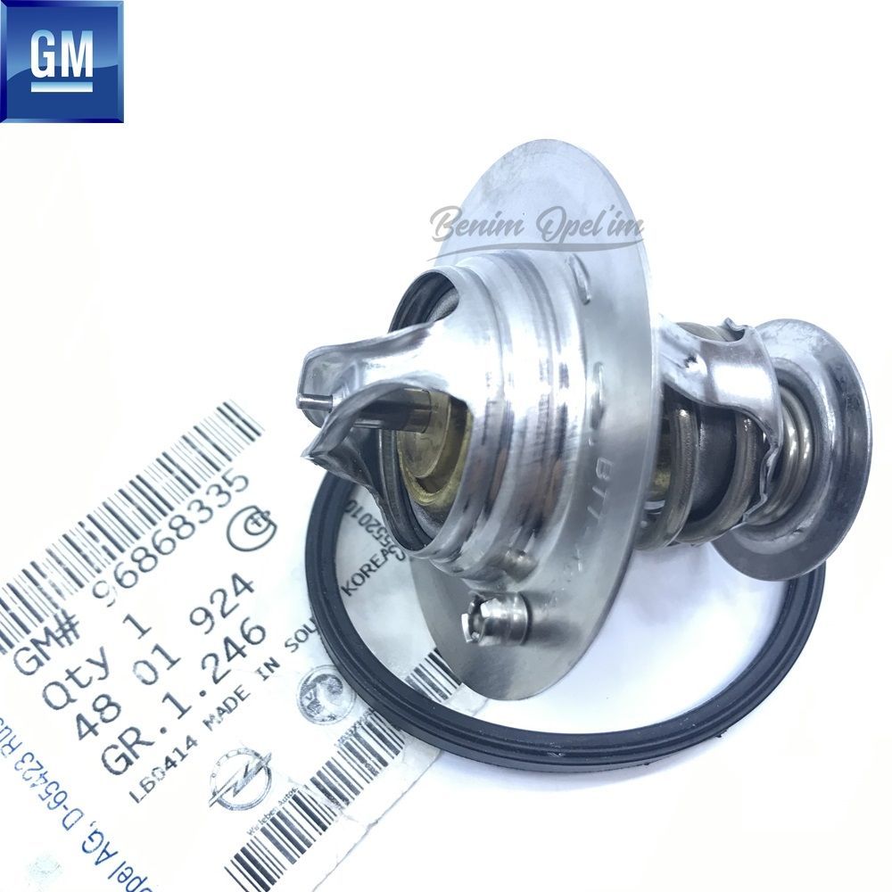 Complete Gasket Thermostat 2.0/2.2 Diesel Chevrolet Captiva C140, Cruze, Opel Antara GM Original 4801924 - 96868335 - 96868335