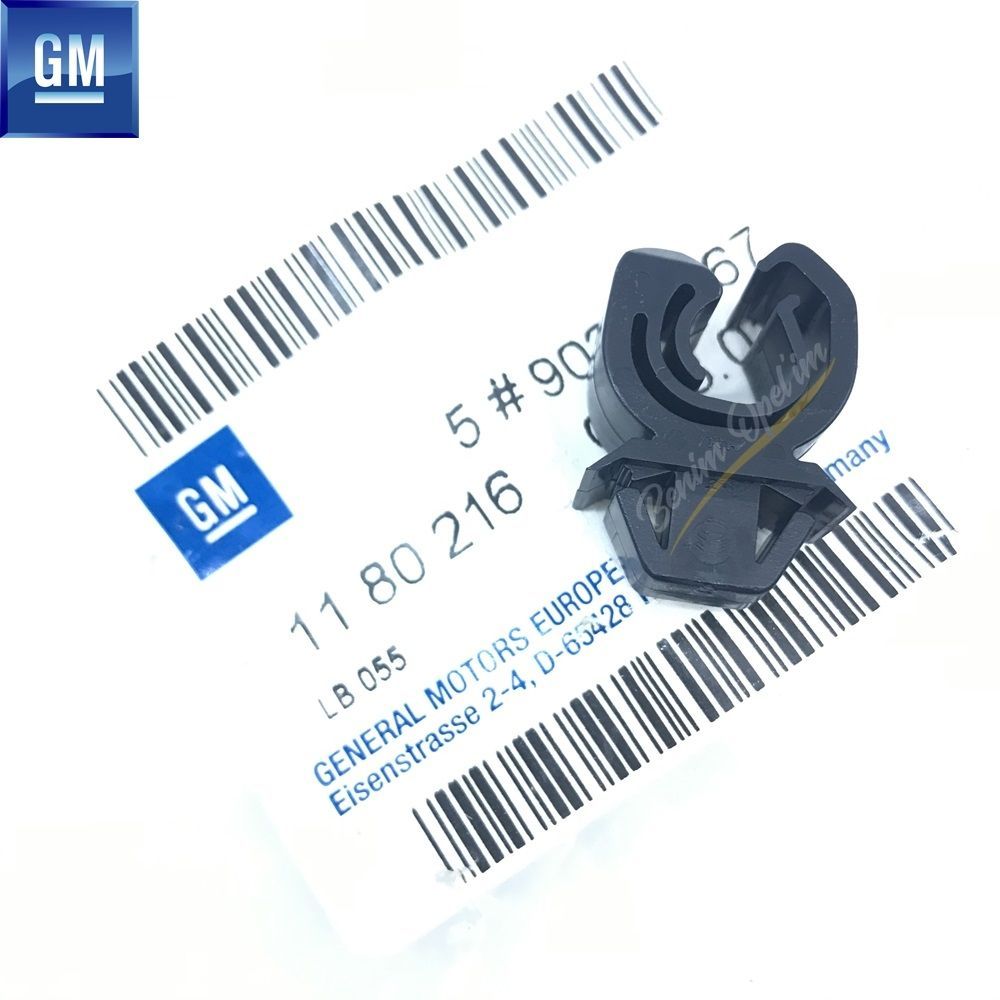 Product Code : 1180216 - Bonnet Iron Fixing Clip Yellow Opel Vectra A, Omega A, Omega B, Calibra, Ascona C, Senator GM Genuine 1180216 - 90246867 - 90246867