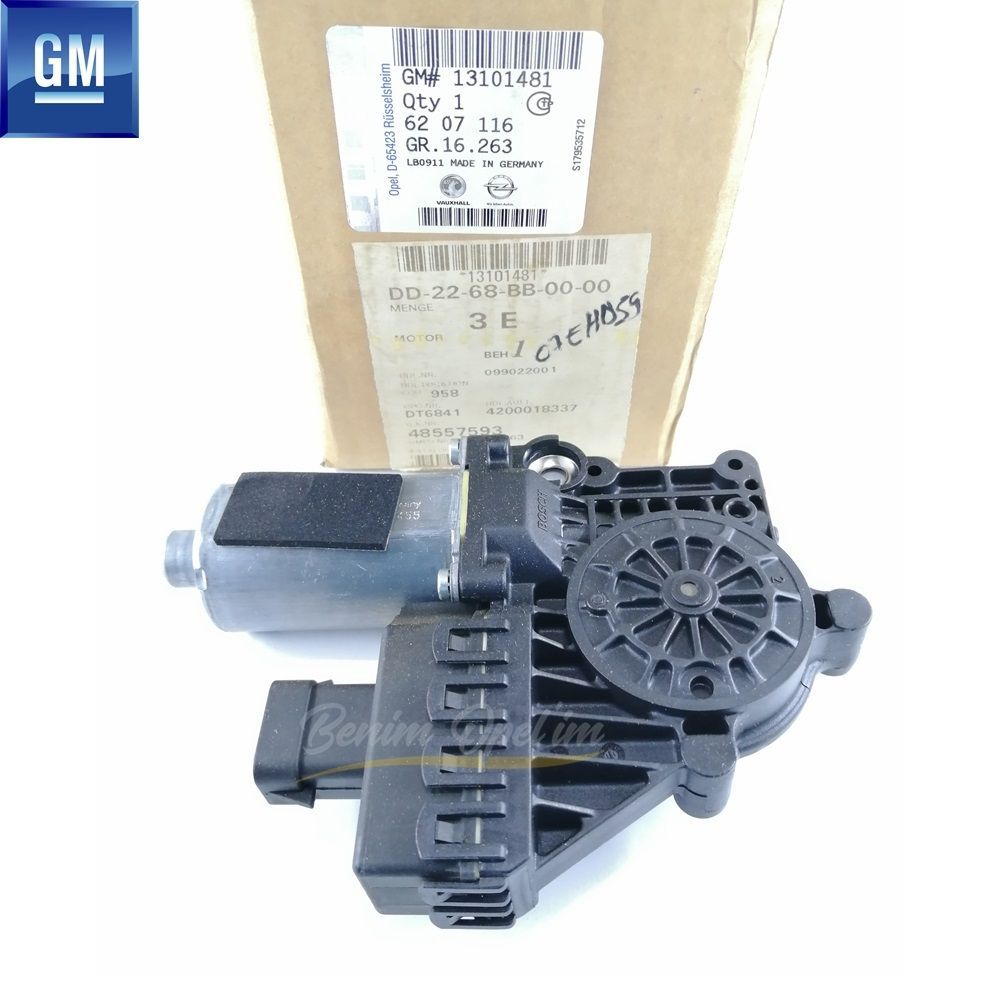 Product Code : 6207116 - Opel Astra H Right Front Door Window Motor GM Original 6207116 - 13101481