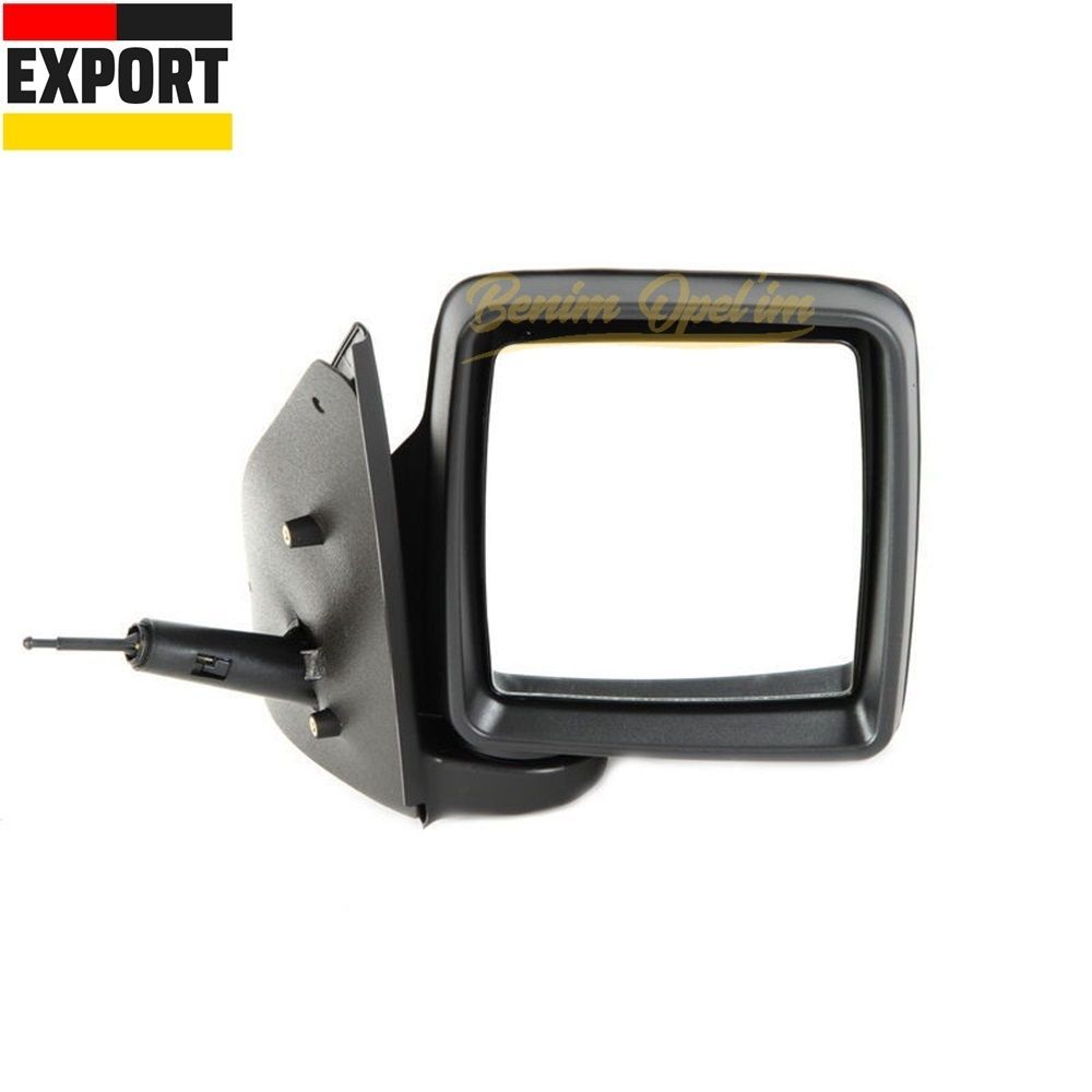 Product Code : 6428119E - Opel Combo C Complete Manual Right Outside Rear View Mirror Black 1st Class Quality 6428119