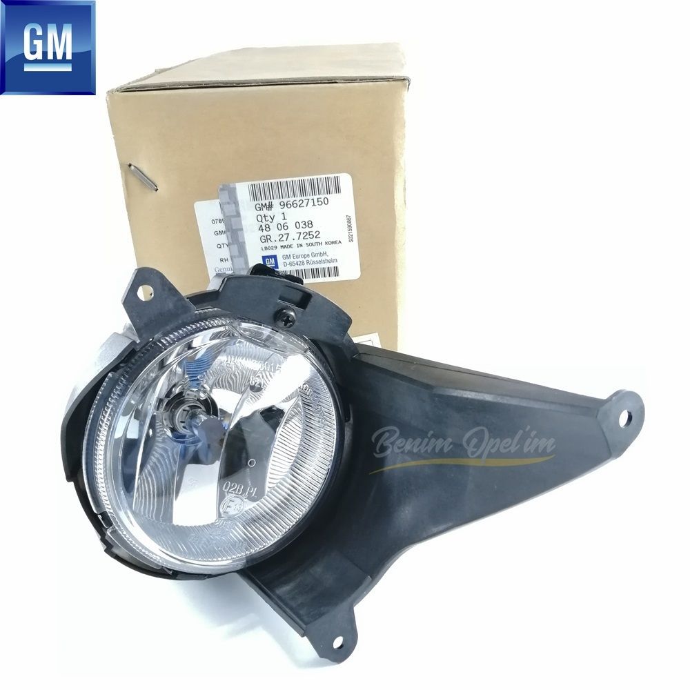 Product Code : 96627150 - Opel Antara Complete Right Front Fog Lamp (6Q) GM Original 96627150 - 4806038