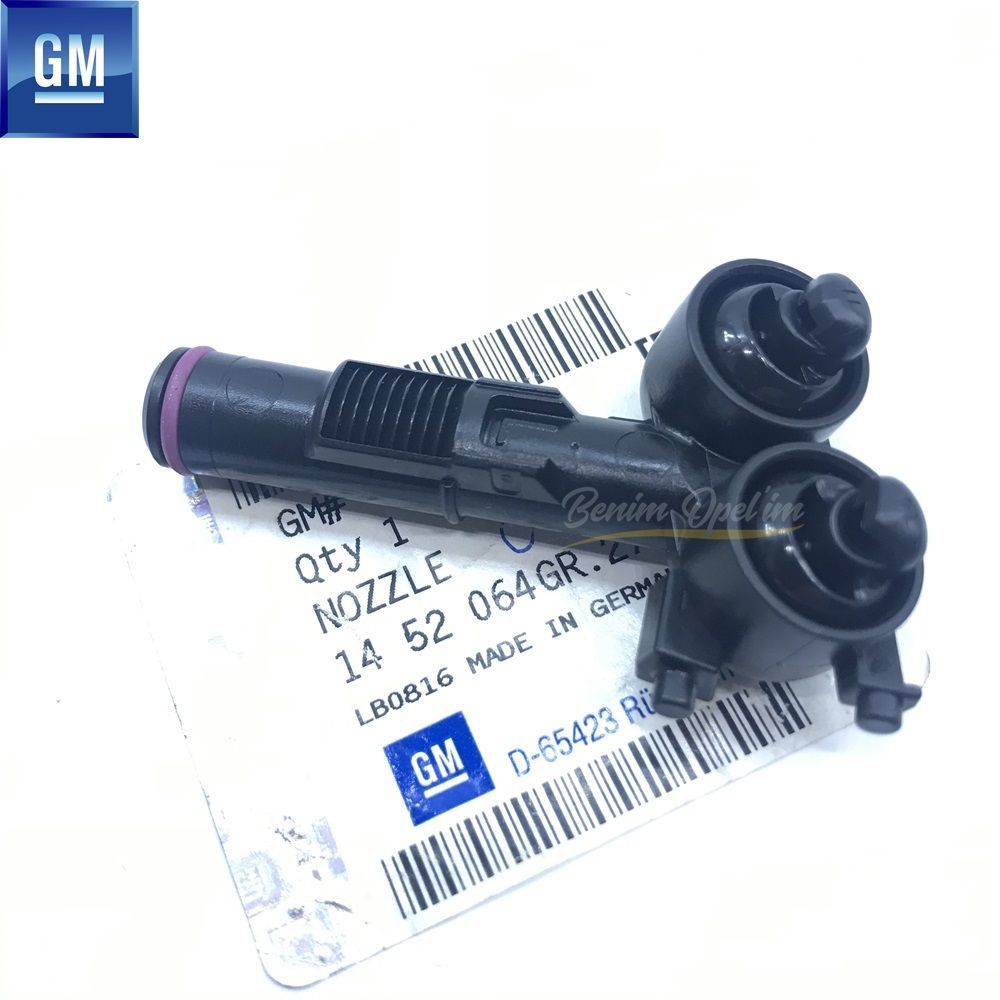 Product Code : 1452064 - Opel Insignia A Left Front Headlamp Water Sprinkler Nozzle Black GM Original 1452064 - 22875366