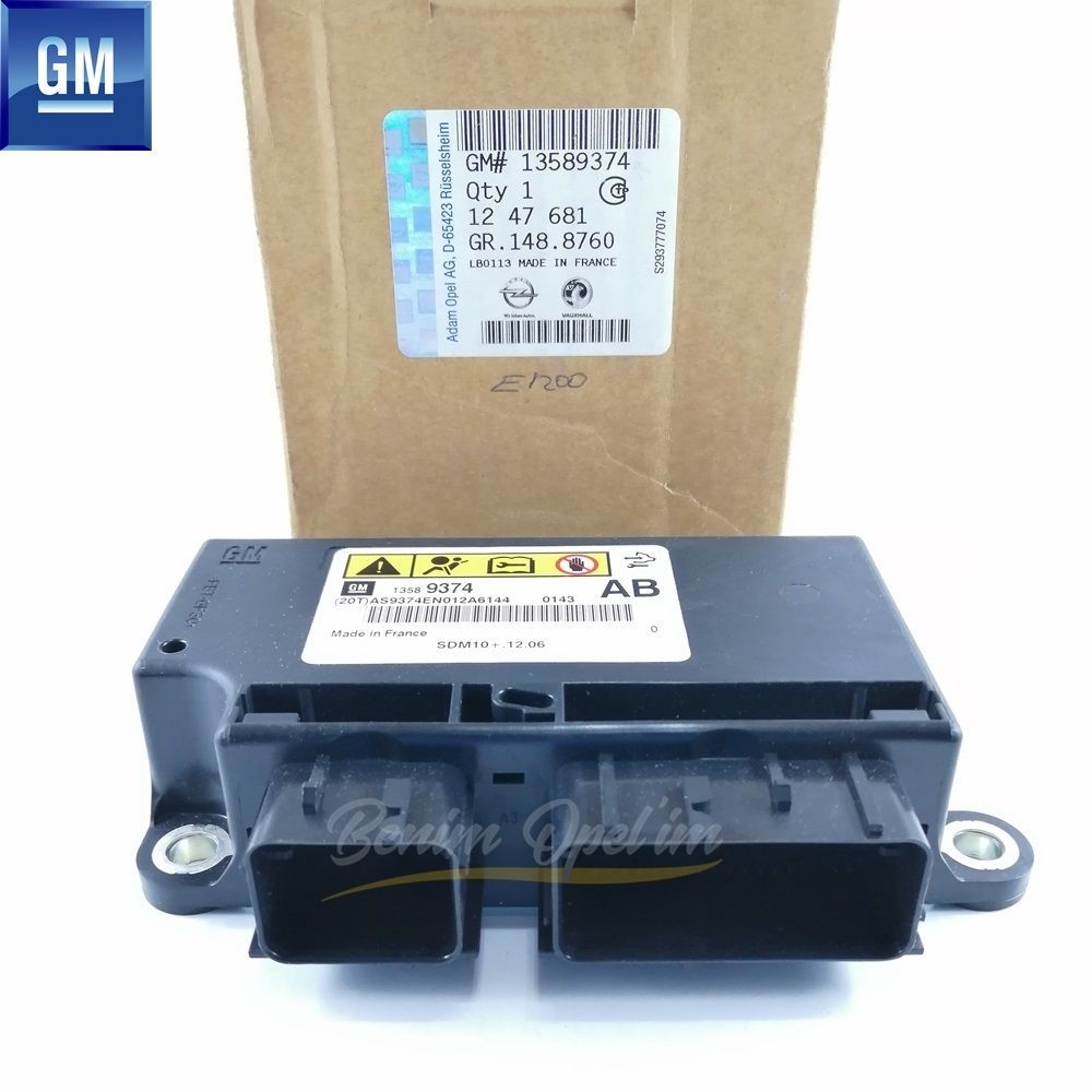 Chevrolet Cruze Airbag Control Brain (Ab) GM Genuine 1247681 - 13589374