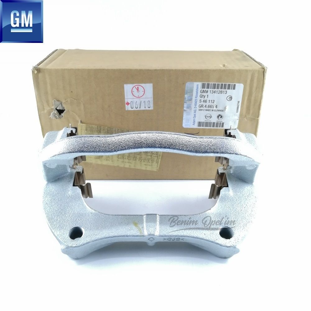 Left Front Brake Caliper Chevrolet Cruze, Trax, Opel Astra J, Mokka, Zafira C GM Genuine 546112 - 13412813