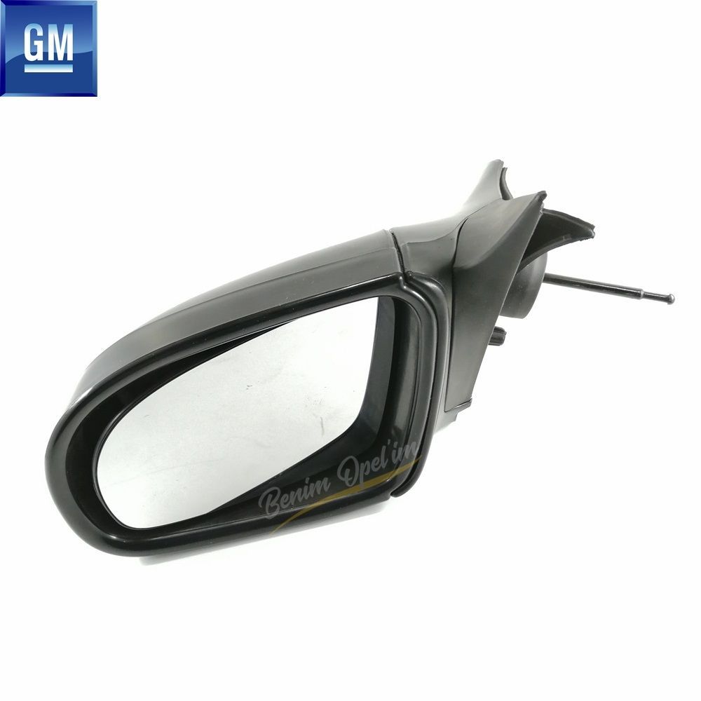 Product Code : 1427440 - Opel Corsa B Complete Manual Left Outside Rear View Mirror Black GM Genuine 1427440 - 90482039