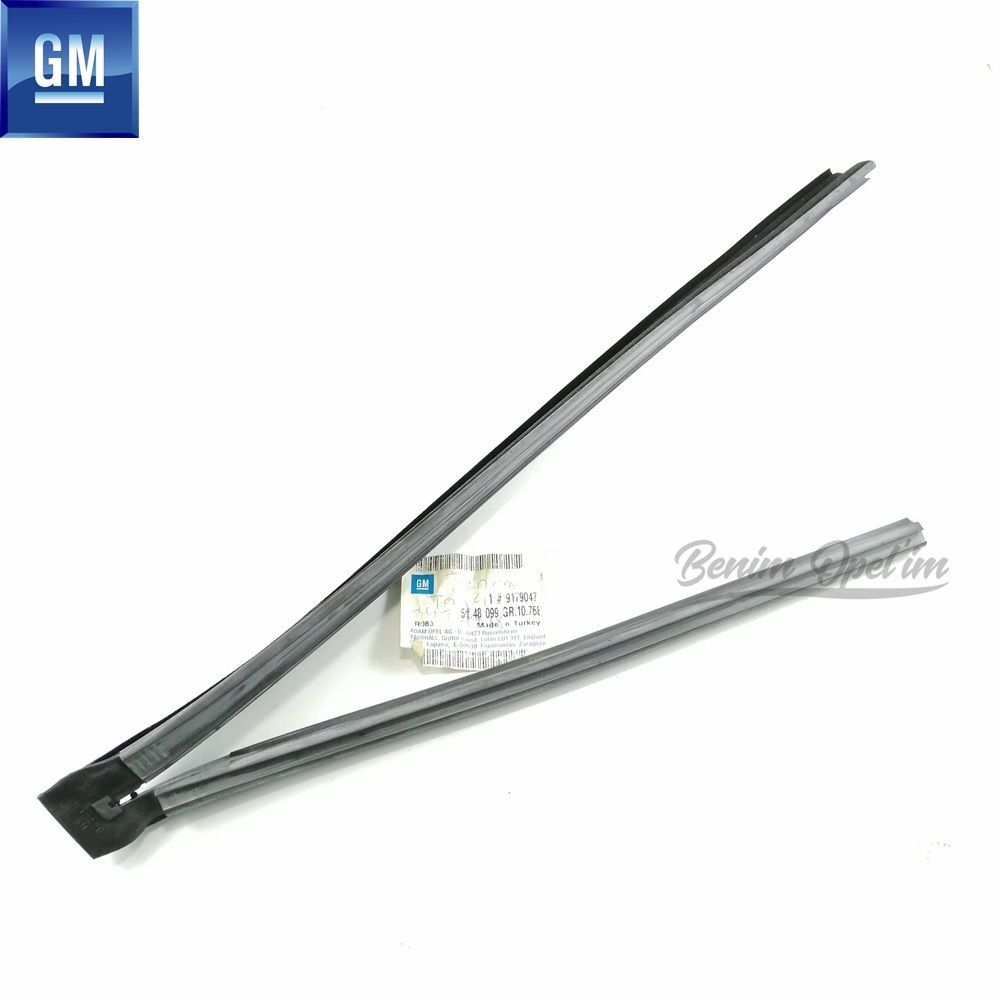 Product Code : 5148099 - Opel Vectra C Left Rear Door Glass Rail Fitting GM Original 5148099 - 9179047