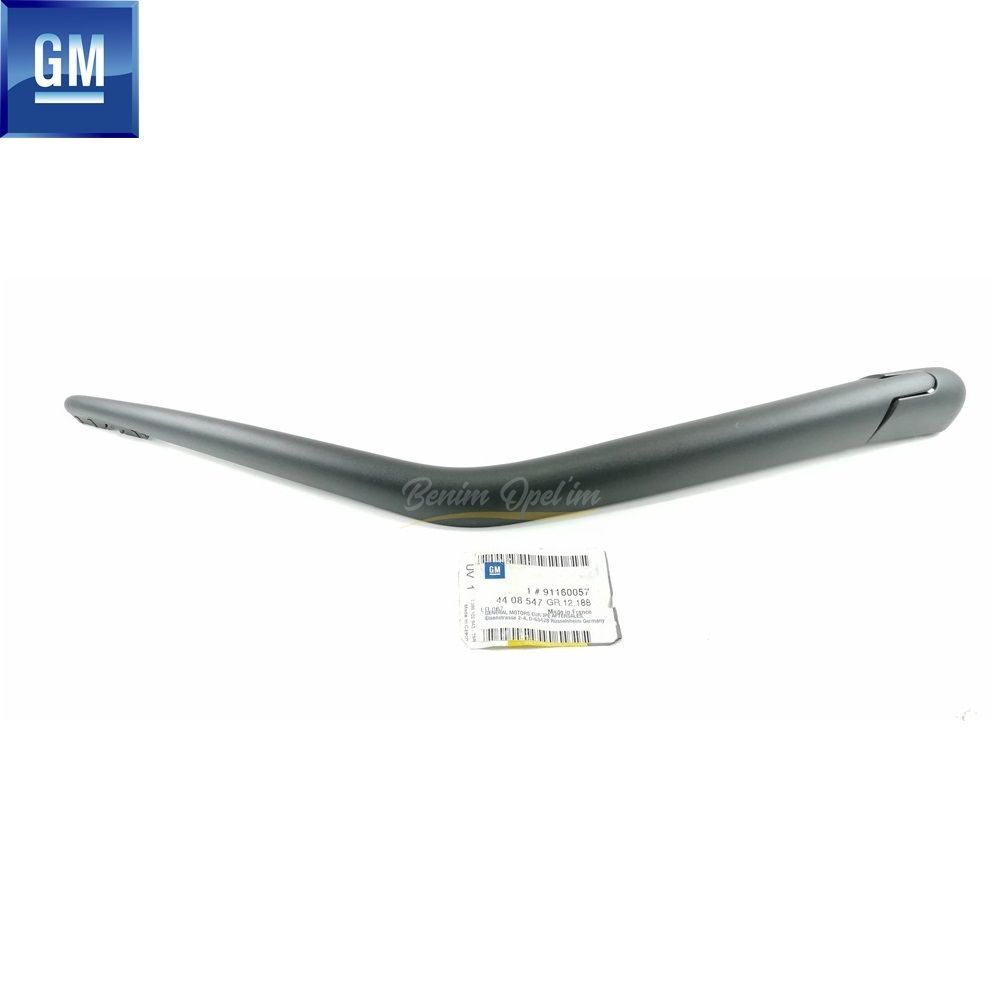 Product Code : 4408547 - Opel Vivaro A, Vivaro B, Renault Trafic Double Door Rear Window Wiper Arm Black GM Original 4408547 - 91160057