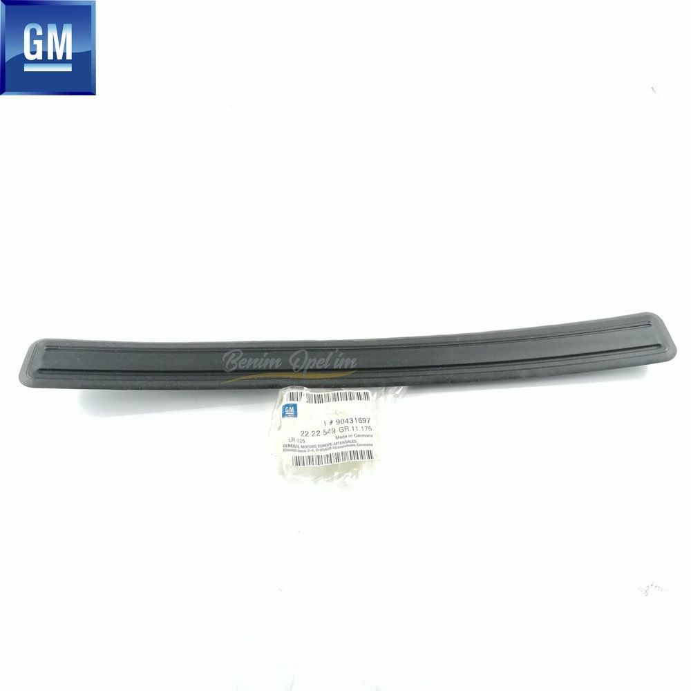 Product Code : 2222549 - Opel Omega B Left Rear Door Sill Trim Black GM Original 2222549 - 90431697