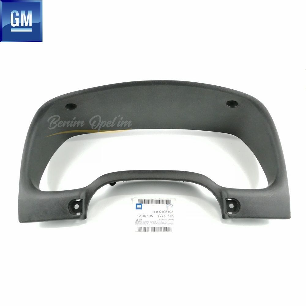 Product Code : 1234135 - Opel Astra G Speedometer Indicator Bezel Black GM Original 1234135 - 9105108