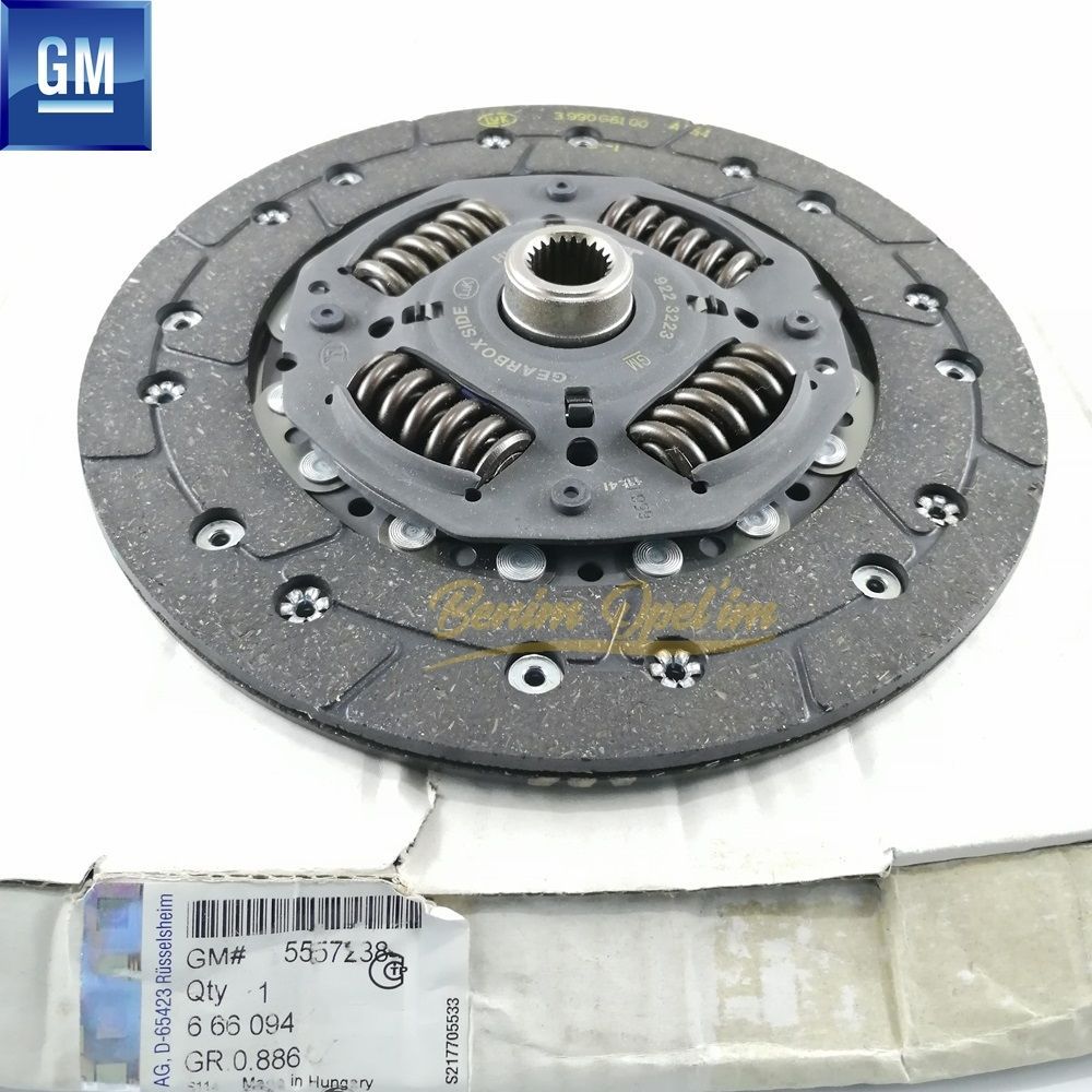 Product Code : 666094 - Clutch Pad 1.3 Diesel (MT) Chevrolet Aveo T300, Opel Astra J, Corsa C D E, Meriva A B GM Genuine 666094 - 55572384 - 55572384