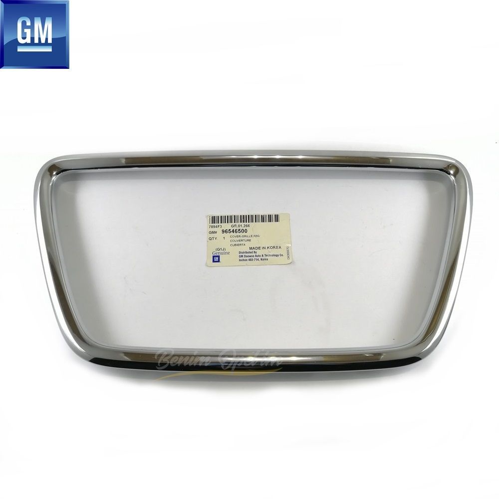 Product Code : 96546500 - Chevrolet Lacetti J200 Front Radiator Louver Centre Frame Chrome GM Original 96546500