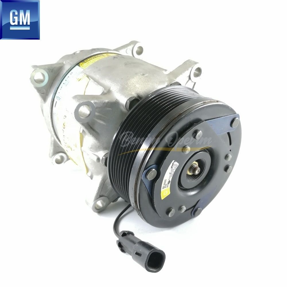 Opel Frontera Complete Air Conditioning Compressor (Saej639) GM Genuine 6553634