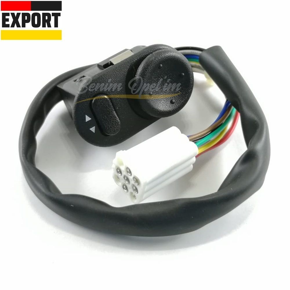 Product Code : 1240515G - Opel Vectra A, Vectra B, Calibra Complete Mirror Control Button Black (Aq) Imported Best Quality 1240515