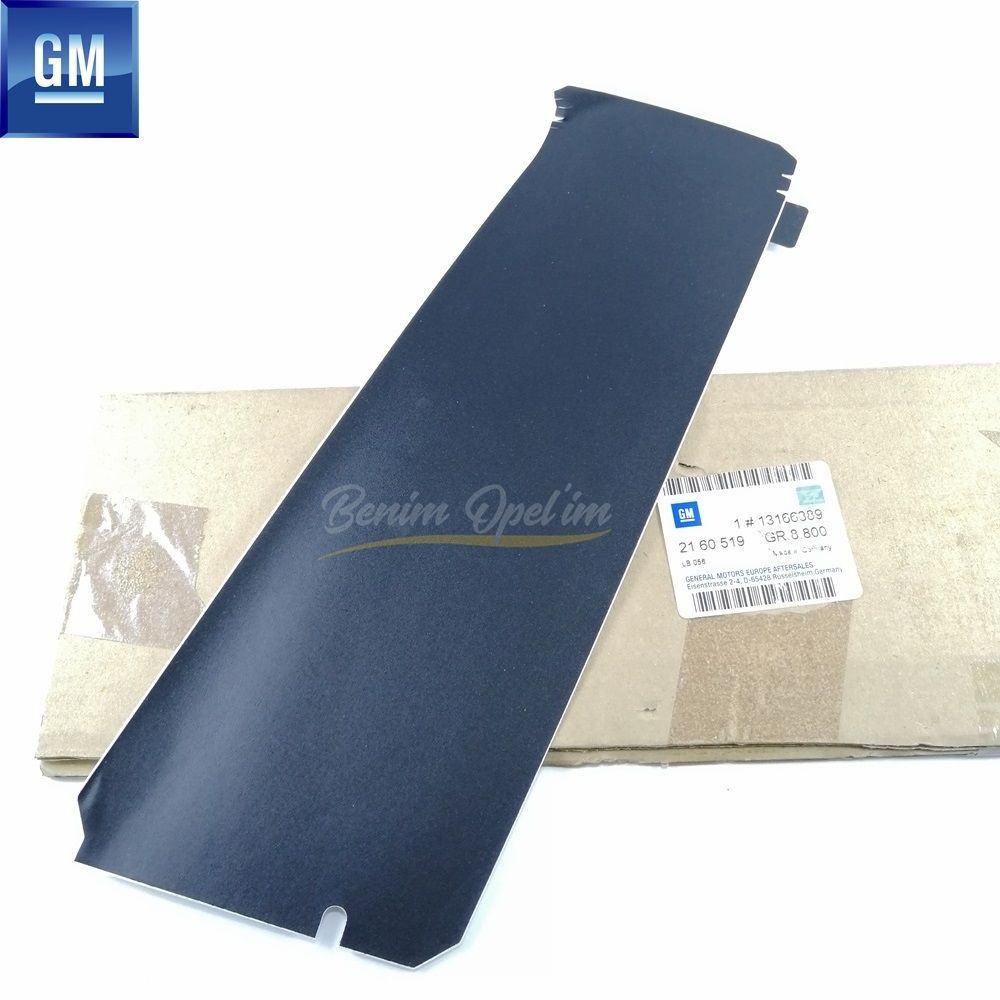 Product Code : 2160519 - Opel Astra H Gtc Left Front Door Rear Pillar Band Black GM Genuine 2160519 - 13166389