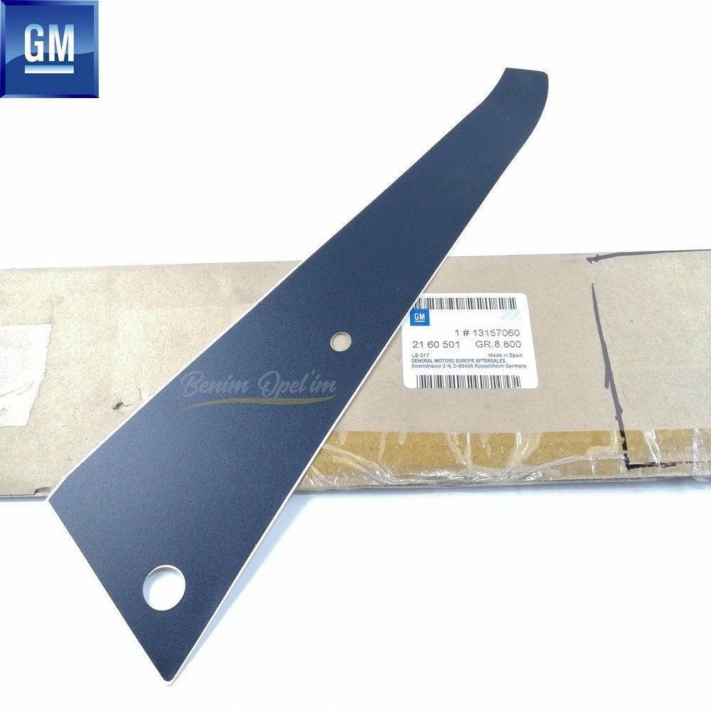 Opel Astra G Exterior Rear View Mirror Left Front Interior Door Band GM Genuine 2160501 - 13157060