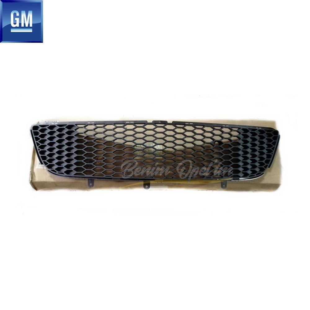 Product Code : 1400372 - Opel Astra H Opc Honeycomb Shaped Front Bumper Lower Grille Black GM Genuine 1400372 - 93186611