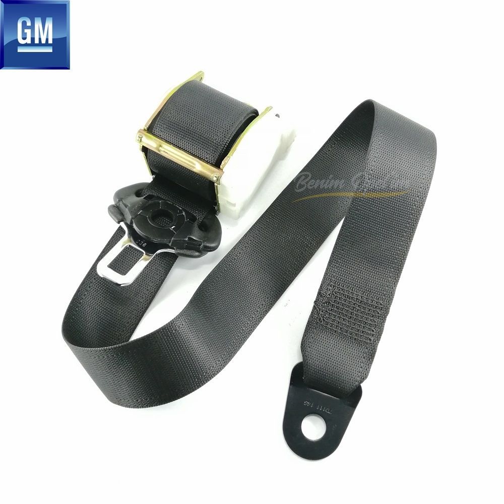 Product Code : 197033 - Right Front Seat Belt Black Opel Corsa B, Tigra A, Vectra A GM Original 197033 - 90286922