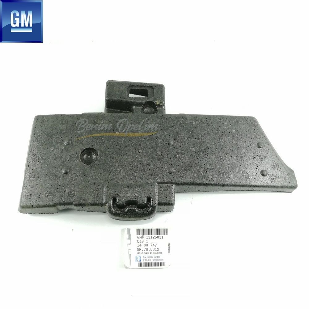 Opel Astra H HB Left Rear Bumper Impact Foam GM Genuine 1400747 - 13126031