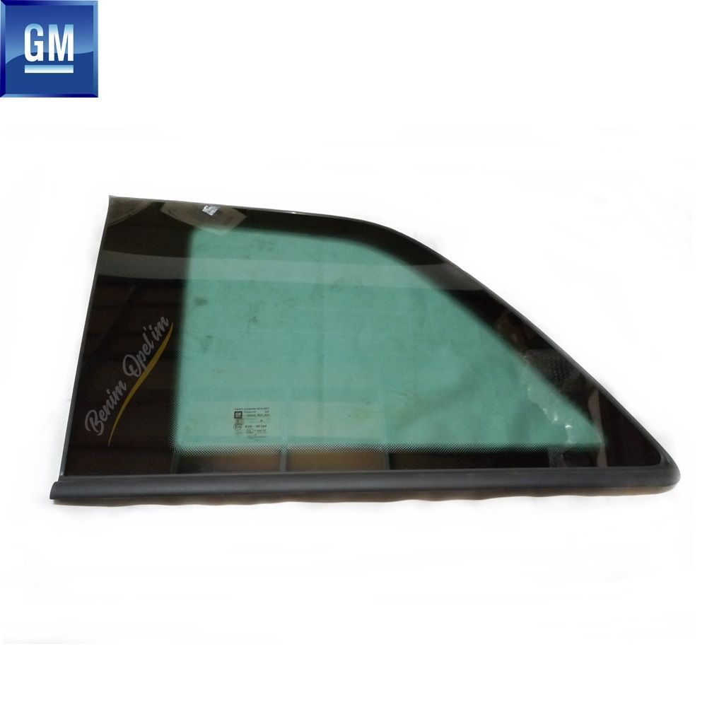 Opel Zafira B Left Rear Fixed Corner Glass Dark Green GM Genuine 5161491 - 13123935