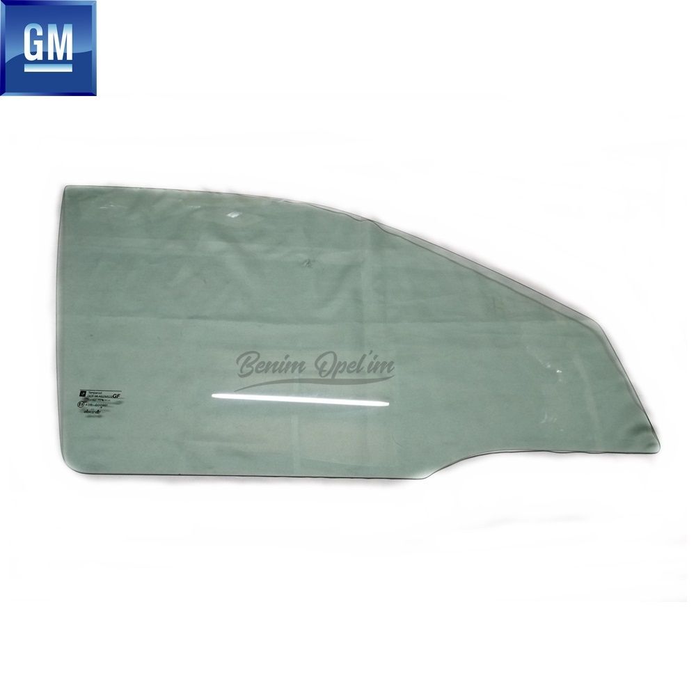 Product Code : 161320 - Opel Vectra B Right Front Door Glass Green GM Genuine 161320 - 90464310