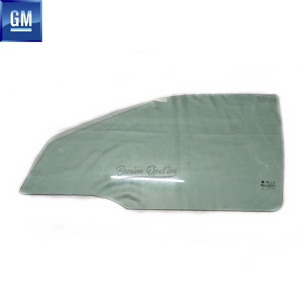 Opel Vectra B Left Front Door Glass Green GM Genuine 161319 - 90464309