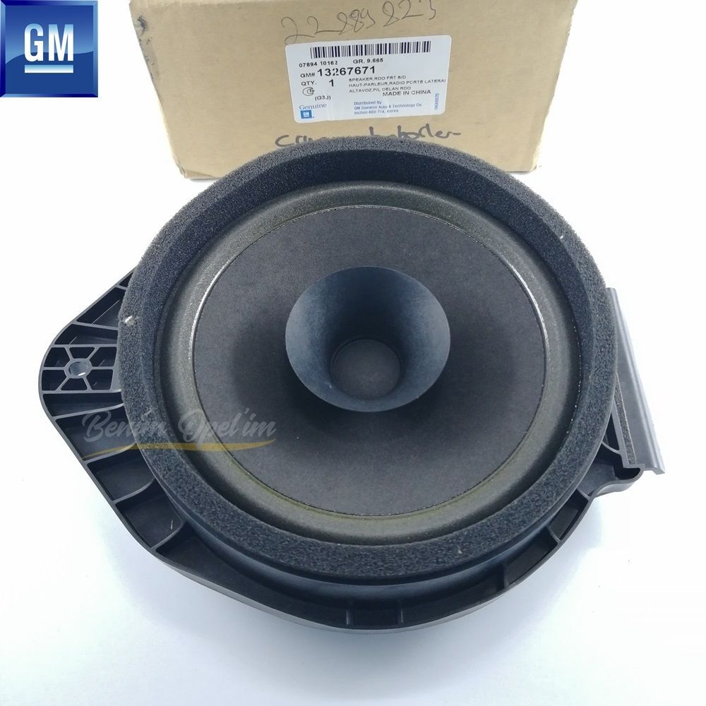 Product Code : 13267671 - Opel Astra J Rear Door Speaker 20W GM Genuine 13267671 - 22759401