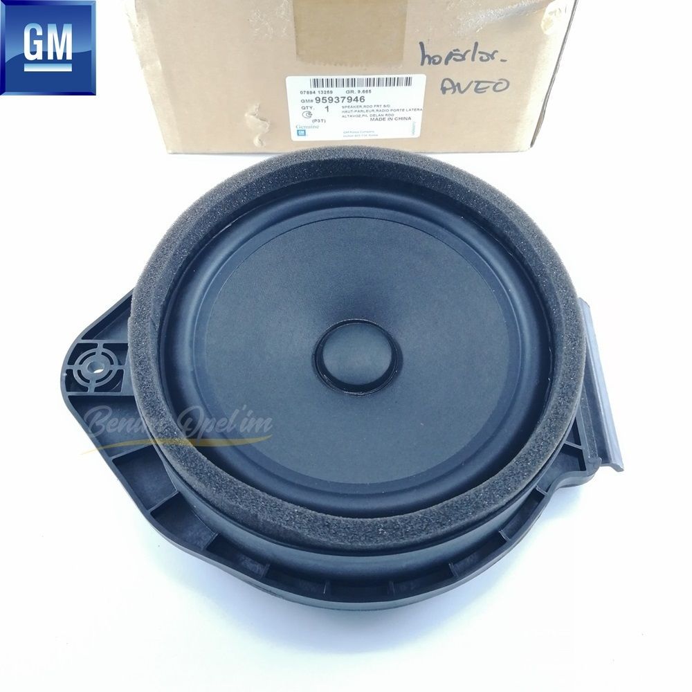 Chevrolet Aveo T300 Front Door Speaker (Uw6 9.650) GM Original 95937946 - 95224527