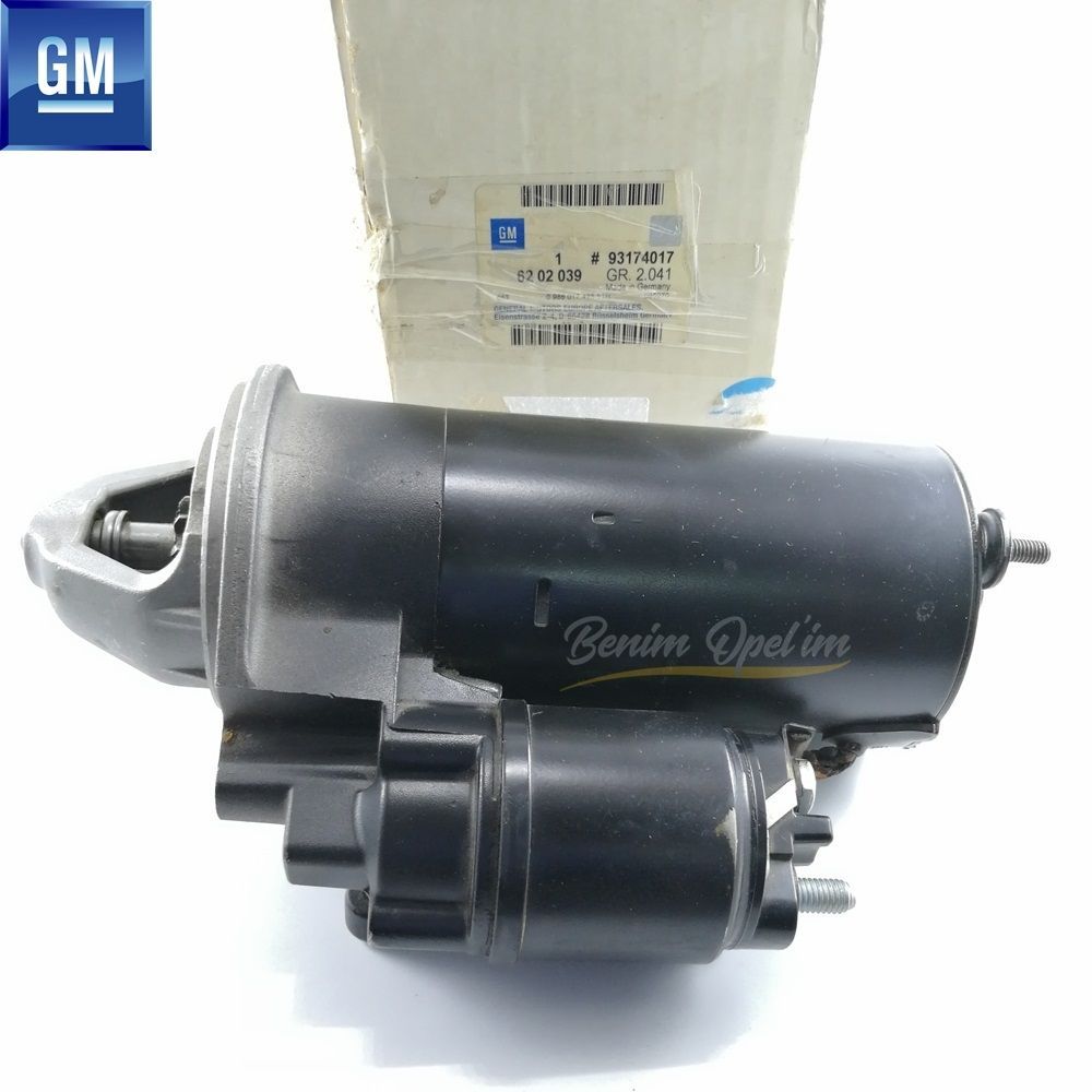 Complete Starter Motor 2.0/2.2 Opel Astra G, Zafira A, Frontera B, Omega B, Vectra B C GM Original 6202039 - 93174017