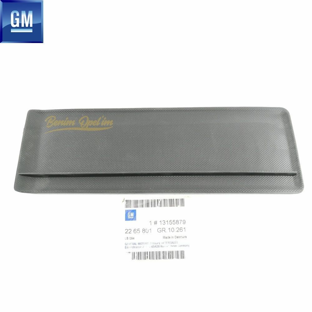 Product Code : 2265801 - Opel Astra G, Zafira A Centre Armrest Lower Base Black GM Genuine 2265801 - 13155879