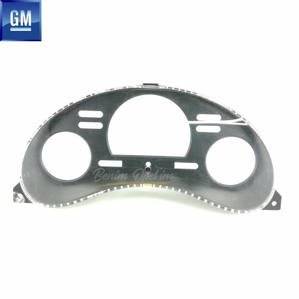 Product Code : 1234803 - Opel Corsa B, Tigra A Odometer Clock Indicator Glass GM Original 1234803 - 90386325 - 90386325