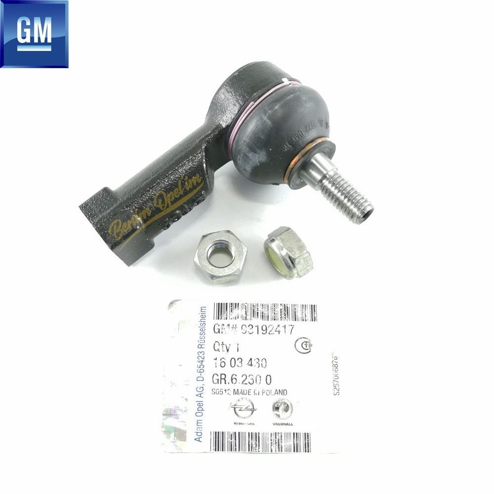 Product Code : 1603430 - Opel Meriva A Complete Steering Tie Rod End GM Genuine 1603430 - 93192417