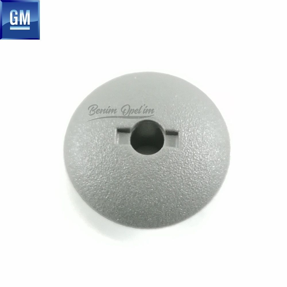 Product Code : 2336941 - Opel Vectra A Boot Side Carpet Clip Grey GM Genuine 2336941 - 90310811