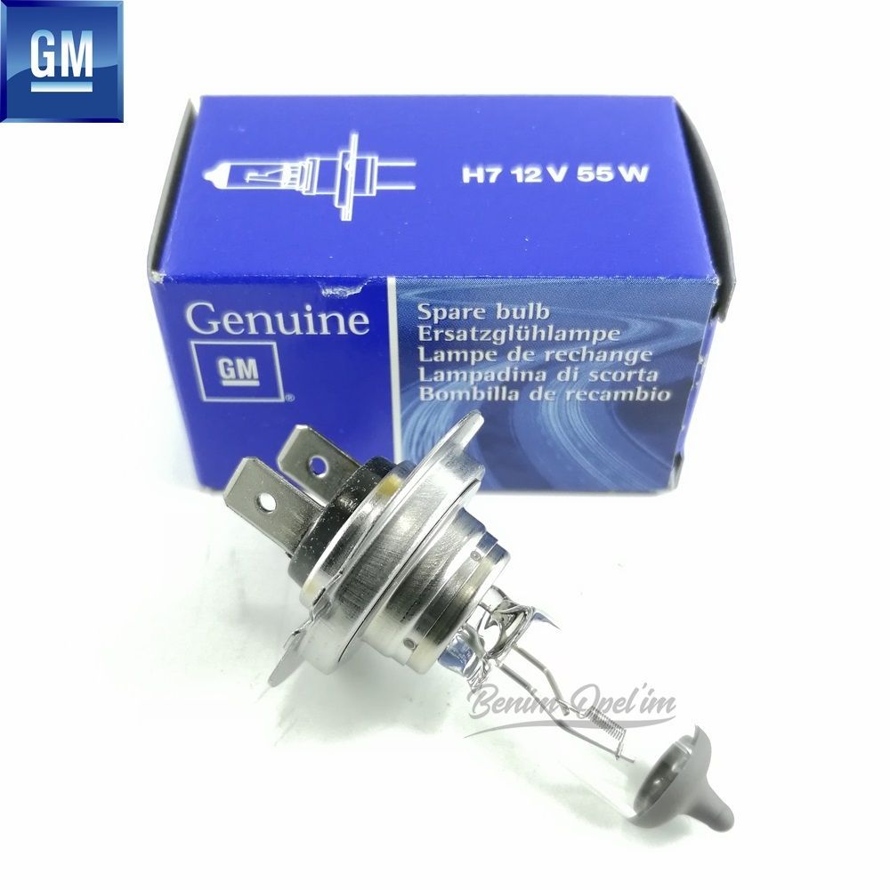 Product Code : 2098928 - Opel Front Dipped Headlight Bulb H7 12V/55W GM Original 2098928 - 93190461